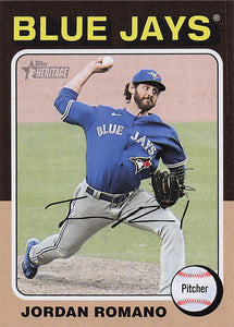 2024 Topps Heritage Jordan Romano #392