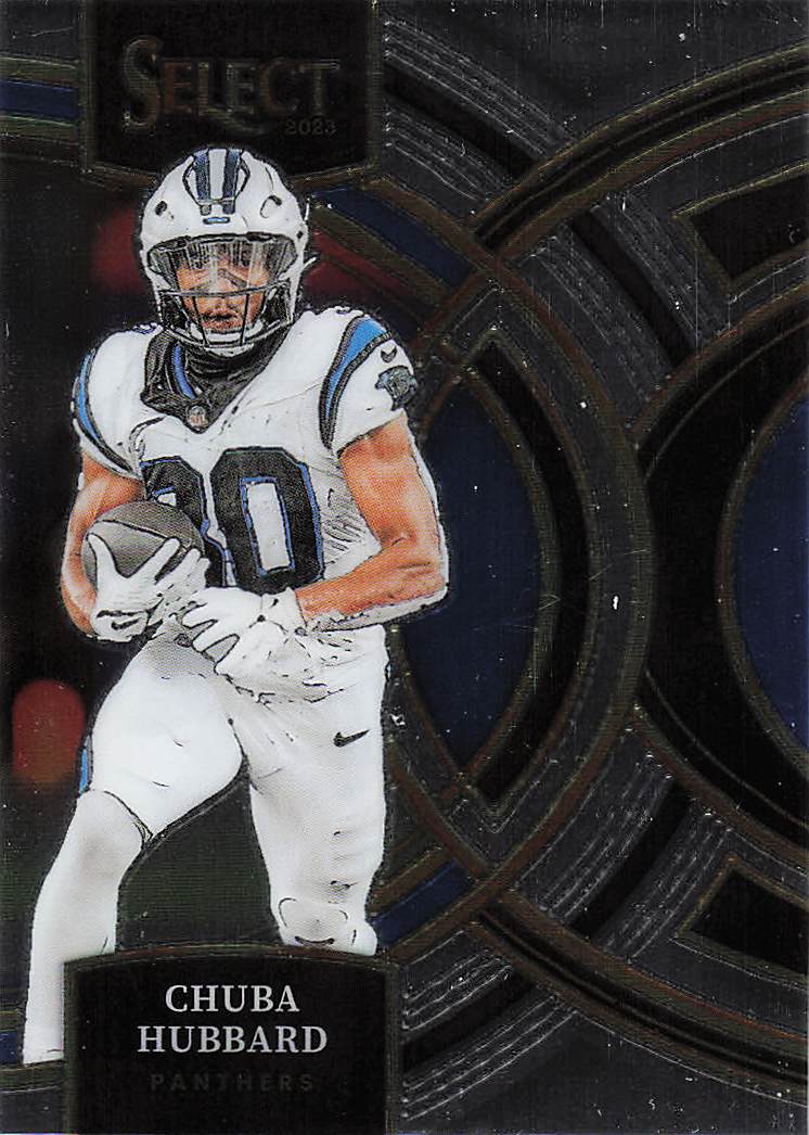 2023 Select Football Chuba Hubbard #191