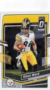 2023 Donruss Optic Football Hines Ward #161