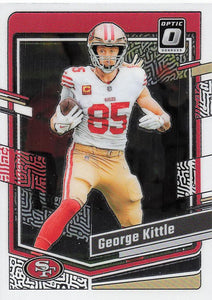 2023 Donruss Optic Football George Kittle #172