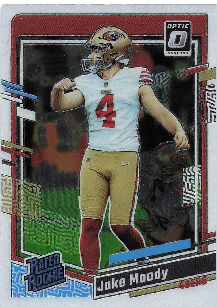2023 Donruss Optic Football Jake Moody #289 RC