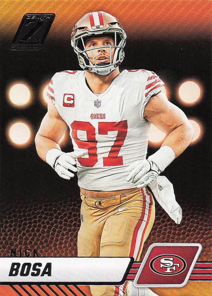 2023 Zenith Football Nick Bosa #91