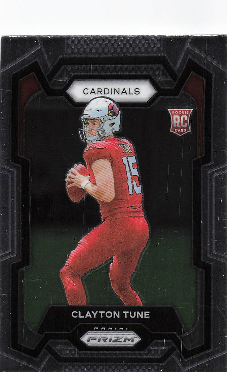 2023 Prizm Football Clayton Tune #302 RC