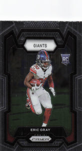 2023 Prizm Football Eric Gray #377 RC
