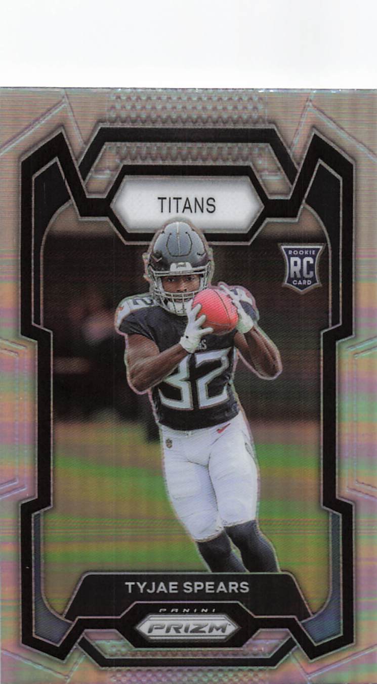 2023 Prizm Football Silver Prizm Tyjae Spears #396 RC