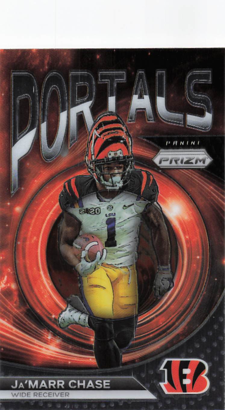 2023 Prizm Football Portals Ja'Marr Chase #PO-6