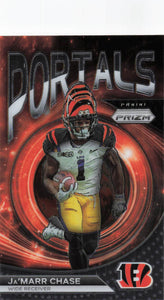 2023 Prizm Football Portals Ja'Marr Chase #PO-6