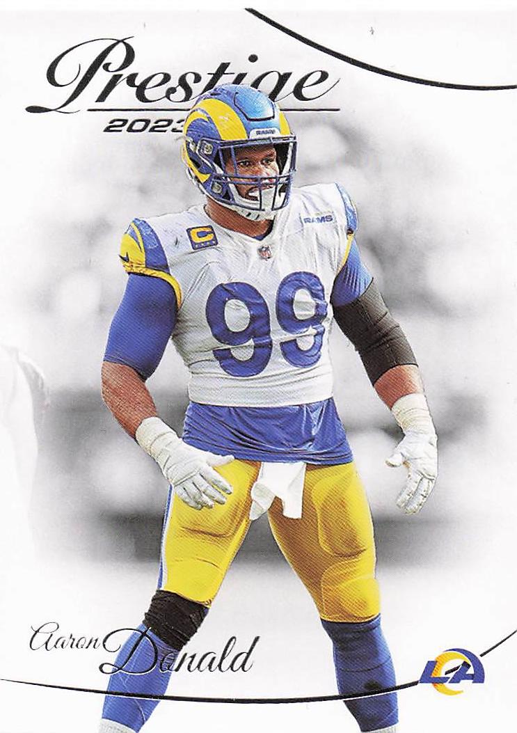 2023 Prestige Football Aaron Donald #169
