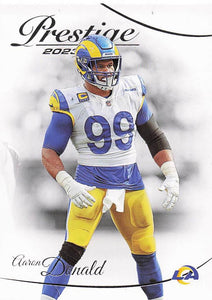 2023 Prestige Football Aaron Donald #169
