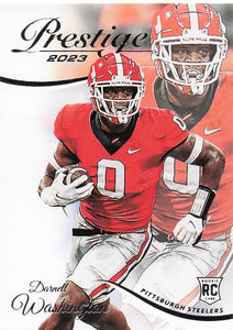 2023 Prestige Football Darnell Washington #323 RC