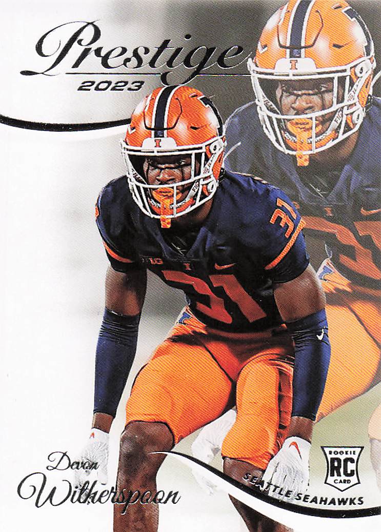 2023 Prestige Football Devon Witherspoon #329 RC