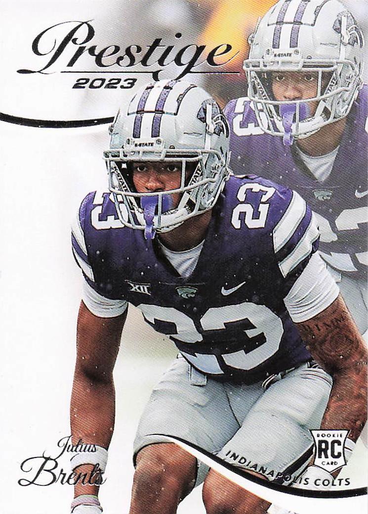 2023 Prestige Football Julius Brents #354 RC