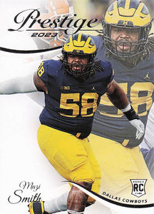 2023 Prestige Football Mazi Smith #363 RC