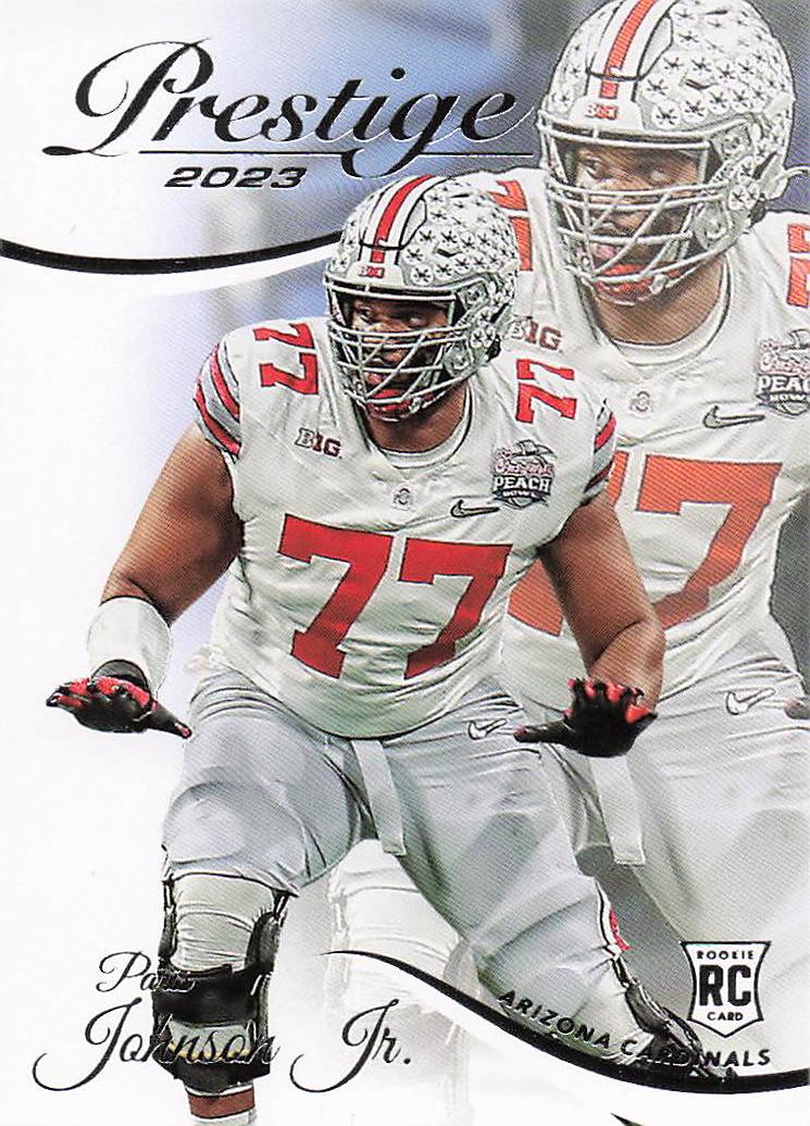 2023 Prestige Football Paris Johnson Jr. #369 RC