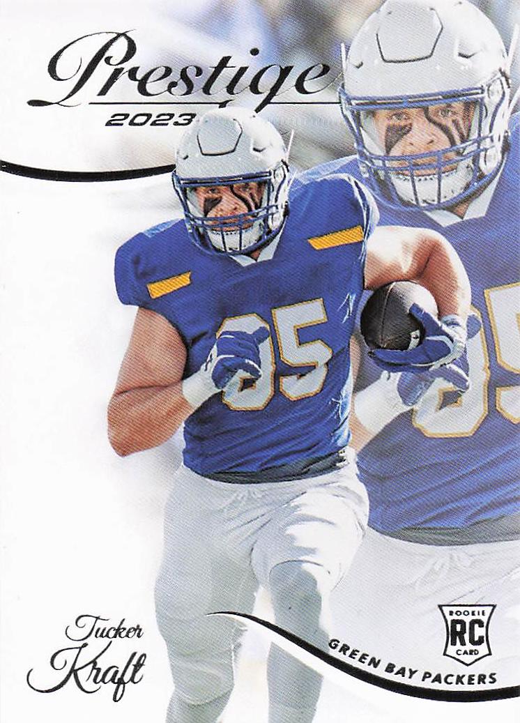 2023 Prestige Football Tucker Kraft #381 RC