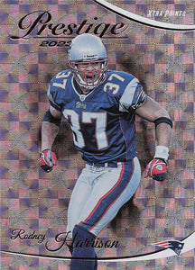 2023 Prestige Football Xtra Points Hyper Rodney Harrison #202