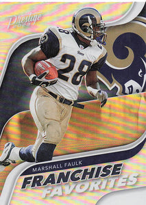 2023 Prestige Football Franchise Favorites Marshall Faulk #FF-10