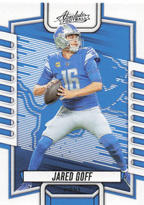 2023 Absolute Football Jared Goff #31