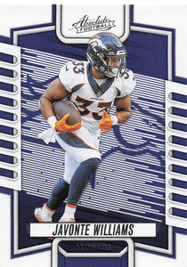 2023 Absolute Football Javonte Williams #54