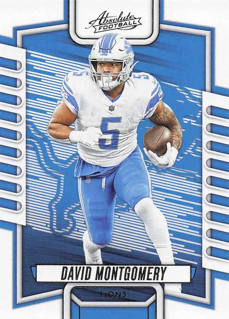 2023 Absolute Football David Montgomery #63