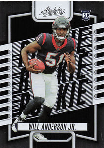 2023 Absolute Football Will Anderson Jr. #103 RC