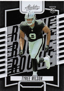 2023 Absolute Football Tyree Wilson #105 RC