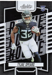 2023 Absolute Football Tyjae Spears #129 RC