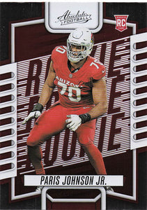 2023 Absolute Football Paris Johnson Jr. #147 RC