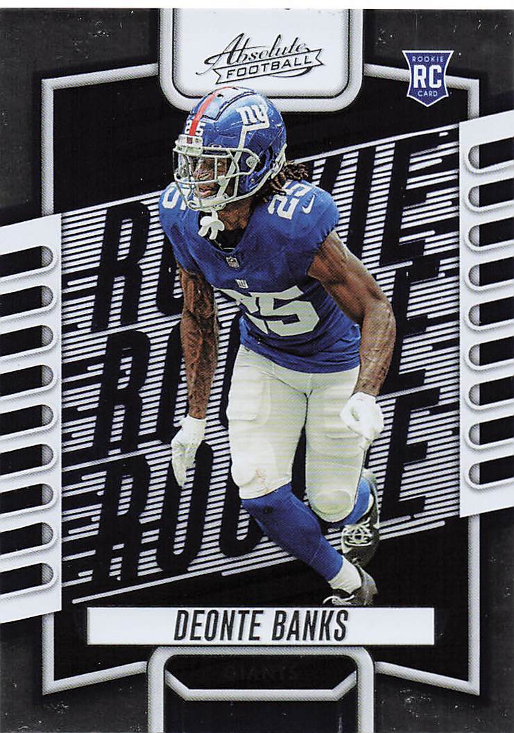 2023 Absolute Football Deonte Banks #156 RC