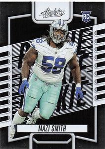 2023 Absolute Football Mazi Smith #157 RC