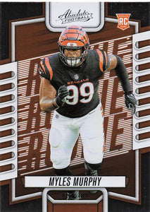 2023 Absolute Football Myles Murphy #159 RC