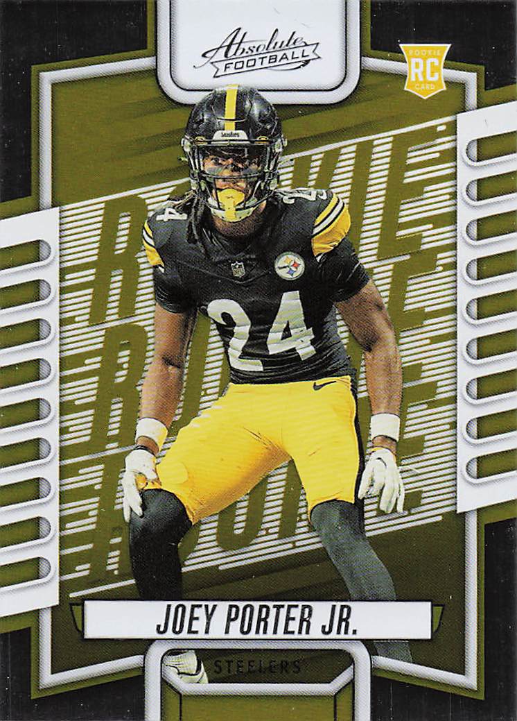 2023 Absolute Football Joey Porter Jr. #163 RC