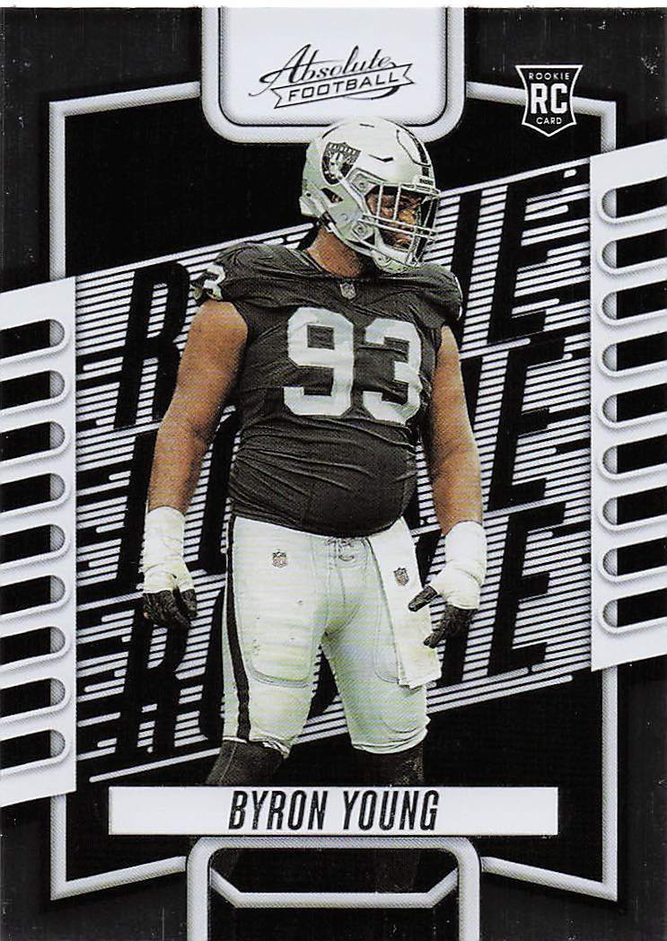 2023 Absolute Football Byron Young #178 RC