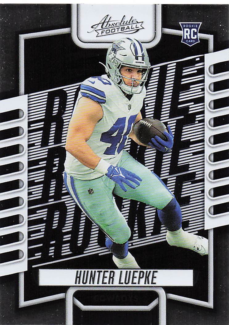 2023 Absolute Football Hunter Luepke #198 RC