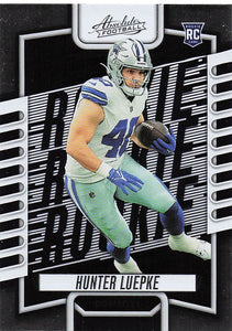 2023 Absolute Football Hunter Luepke #198 RC