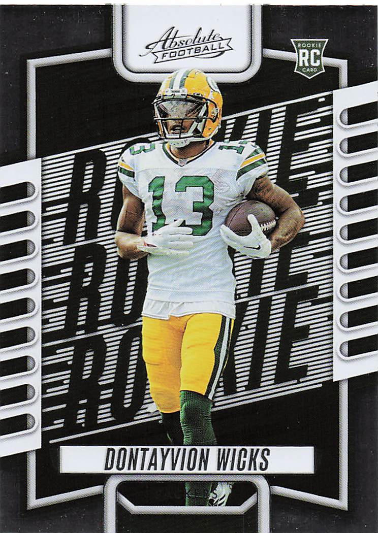 2023 Absolute Football Dontayvion Wicks #199 RC