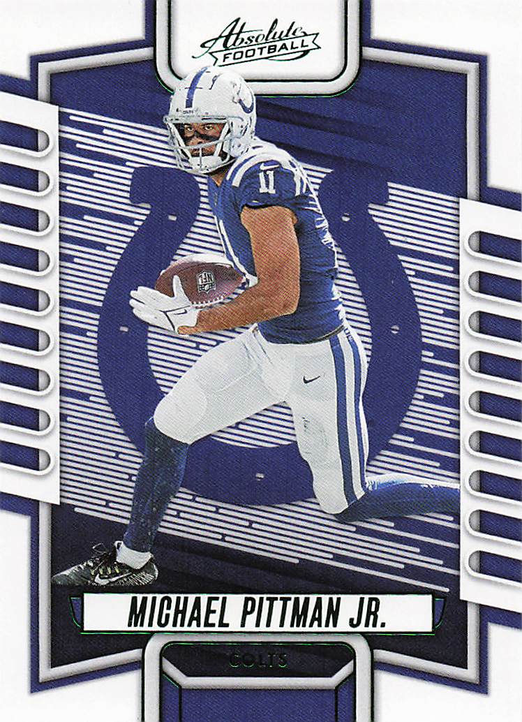 2023 Absolute Football Green Michael Pittman Jr. #81