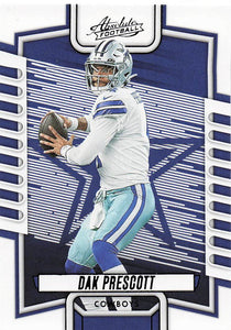 2023 Absolute Football Black Dak Prescott #26