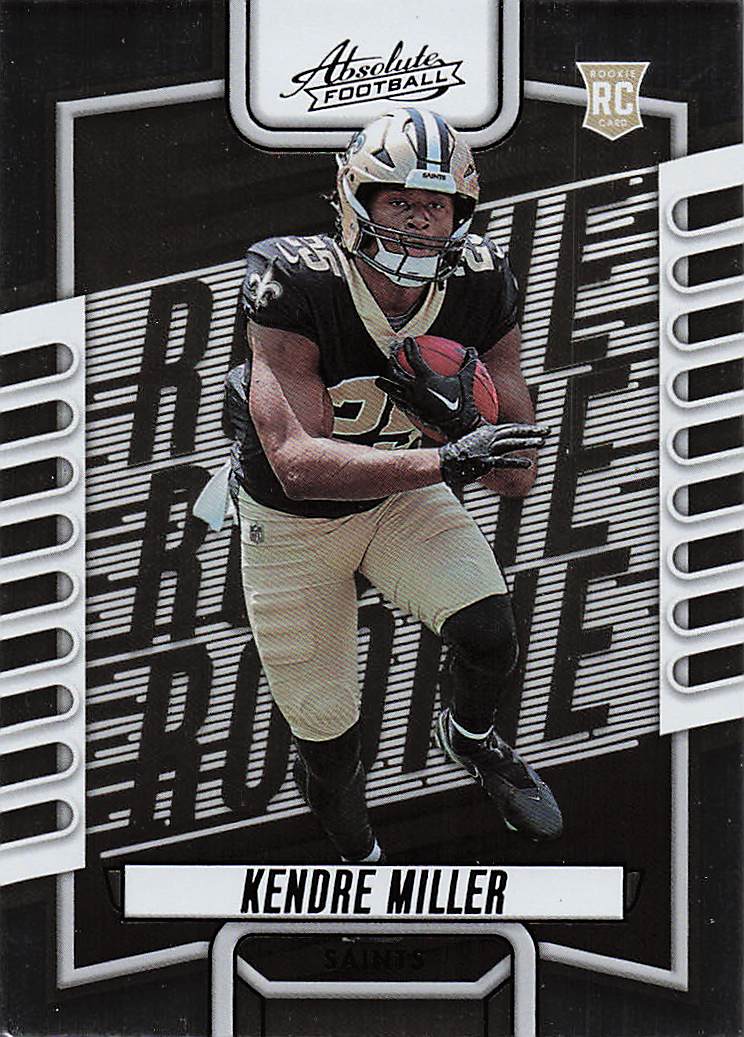 2023 Absolute Football Black Kendre Miller #125 RC