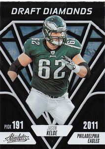 2023 Absolute Football Draft Diamonds Jason Kelce #DD-5