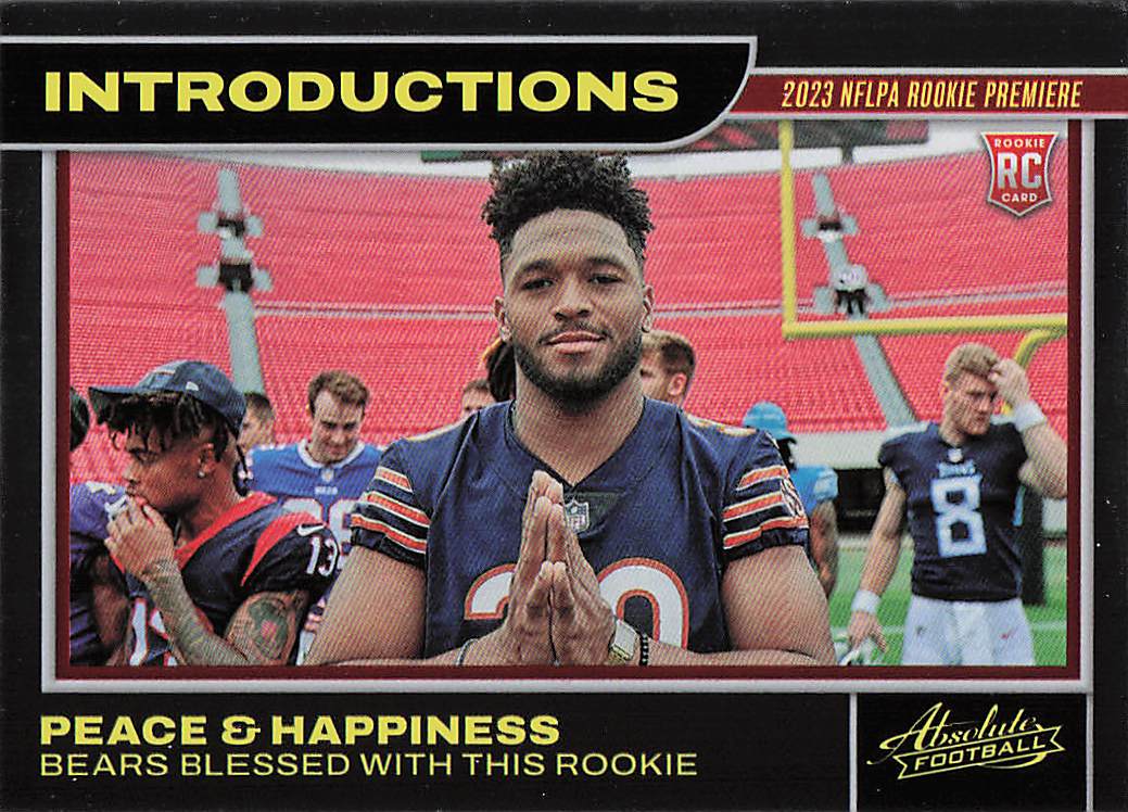 2023 Absolute Football Introductions Roschon Johnson #8