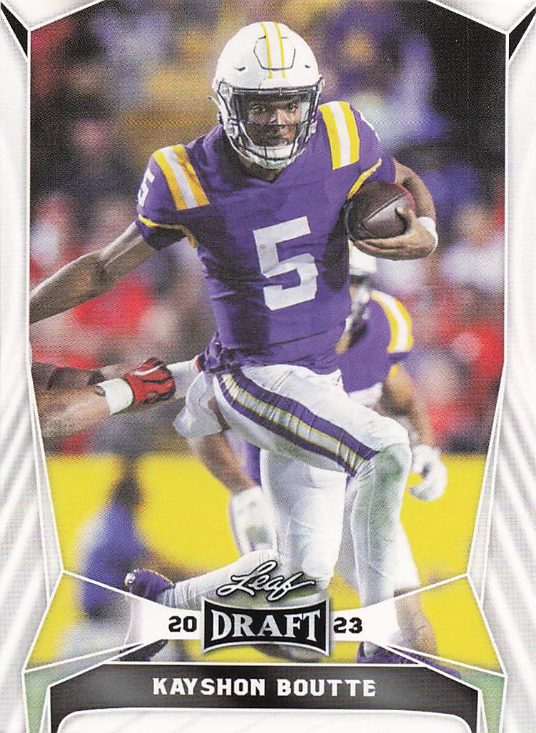 2023 Leaf Draft Kayshon Boutte #23