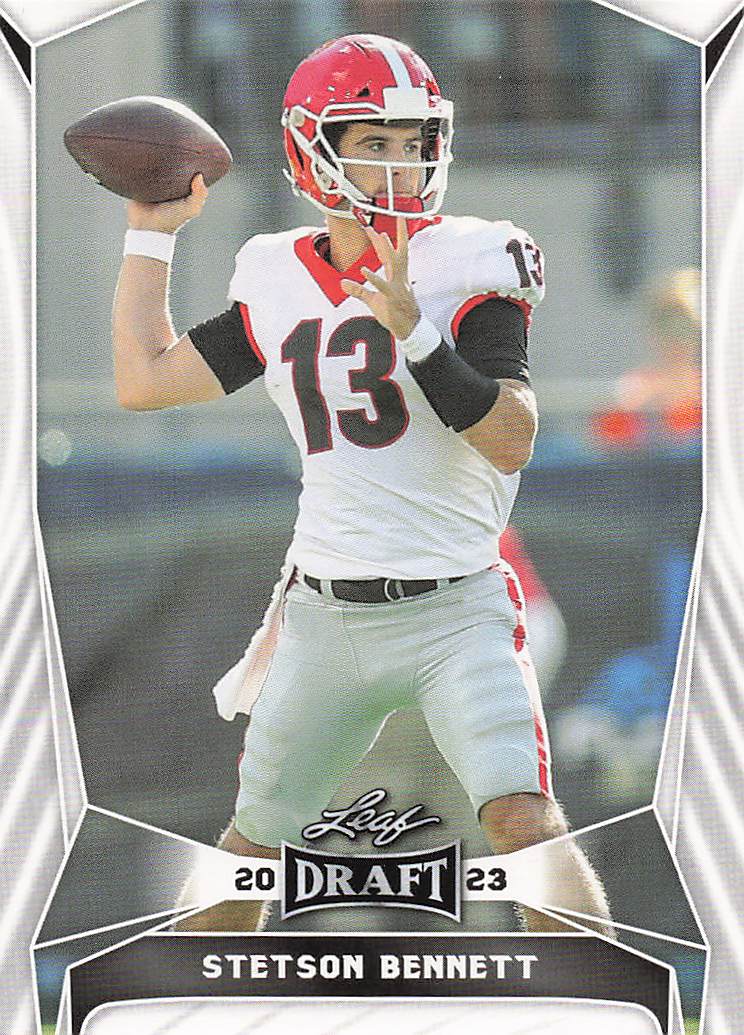 2023 Leaf Draft Stetson Bennett #29