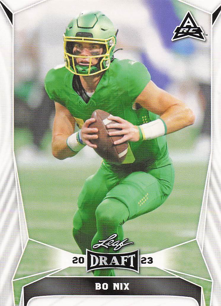 2023 Leaf Draft Bo Nix #32