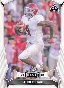 2023 Leaf Draft Jalen Milroe #36