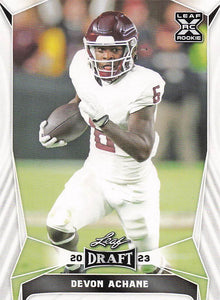 2023 Leaf Draft Devon Achane #46
