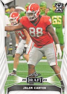 2023 Leaf Draft Jalen Carter #52