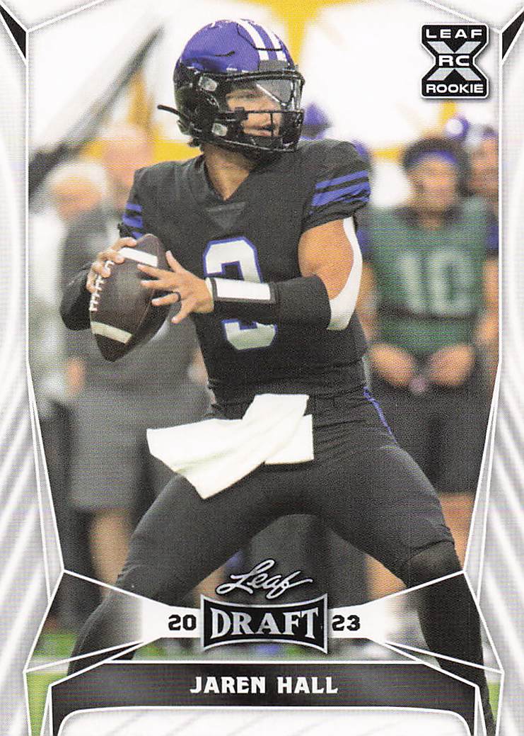 2023 Leaf Draft Jaren Hall #54