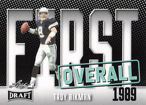 2023 Leaf Draft First Overall Troy Rikman #7