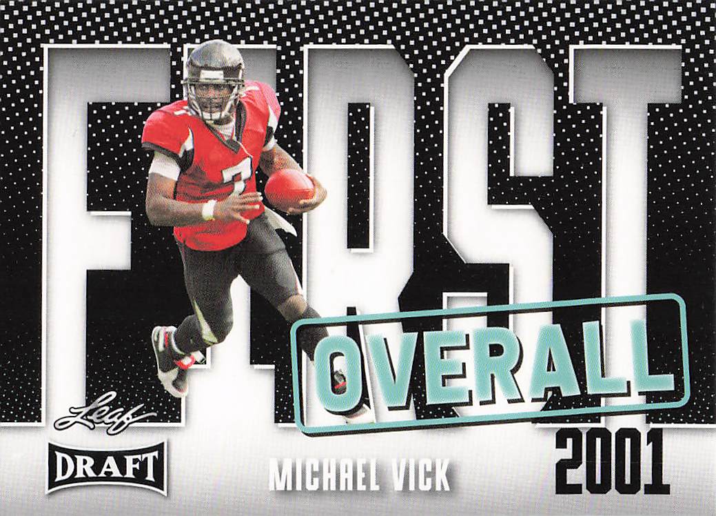 2023 Leaf Draft First Overall Michael Vick #9